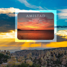 Sunset at Amistad Reservoir, Amistad NRA, Texas