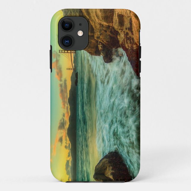 Sunset at Baker Beach Case-Mate iPhone Case (Back)