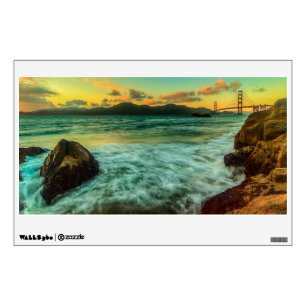 Sunset at Baker Beach Wall Sticker