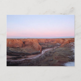 Sunset at Canyon de Chelly Postcard