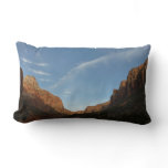 Sunset at Canyon Junction at Zion National Park Lumbar Pillow