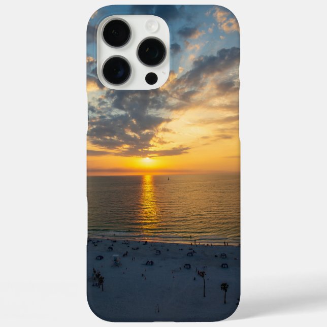 Sunset at Clearwater Beach Case-Mate iPhone Case (Back)