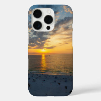 Sunset at Clearwater Beach iPhone 16 Pro Case