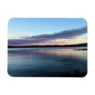 Sunset at Crescent Lake, OR Magnet