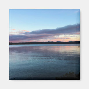 Sunset at Crescent Lake, Oregon Magnet