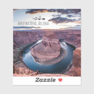Sunset at Horseshoe Bend Sticker