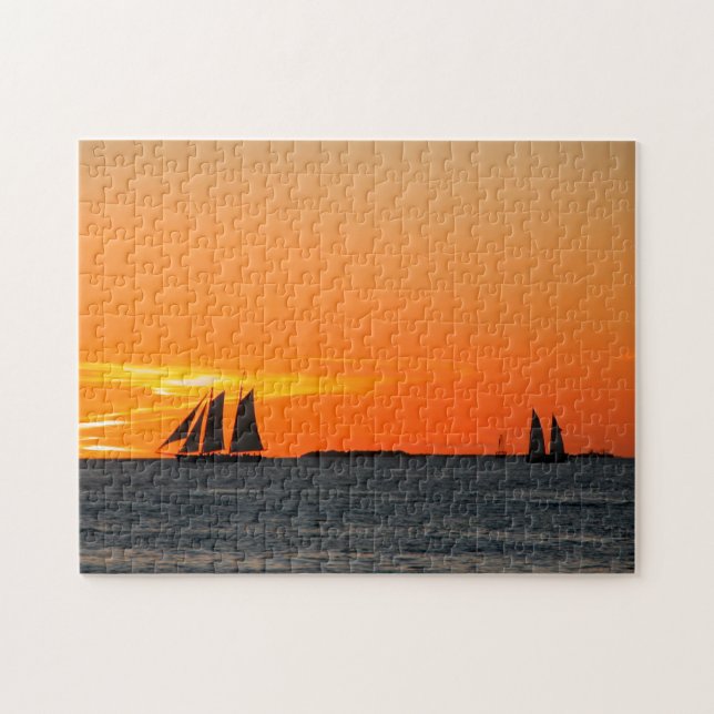 Sunset at Key West, Florida Jigsaw Puzzle (Horizontal)