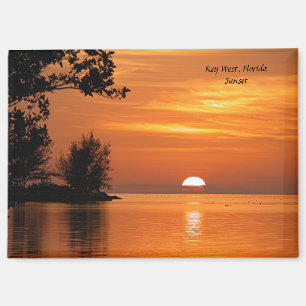 Sunset at Key West, Florida Magnet