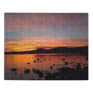 Sunset at Lake Tahoe Jigsaw Puzzle