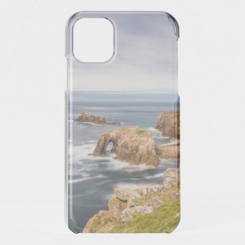 Sunset at Lands End in Cornwall England UK iPhone 11 Case