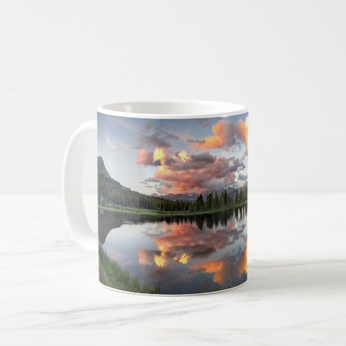 Sunset at Little Molas Lake _ Colorado Trail Coffee Mug