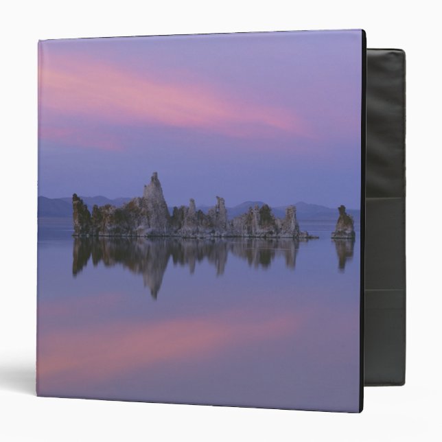 Sunset at Mono Lake, CA. Binder (Front/Inside)