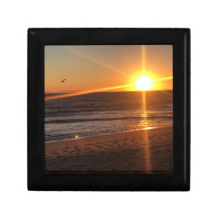 Sunset at Newport Beach, California Gift Box