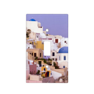 Sunset at Oil, Santorini 2 Light Switch Cover