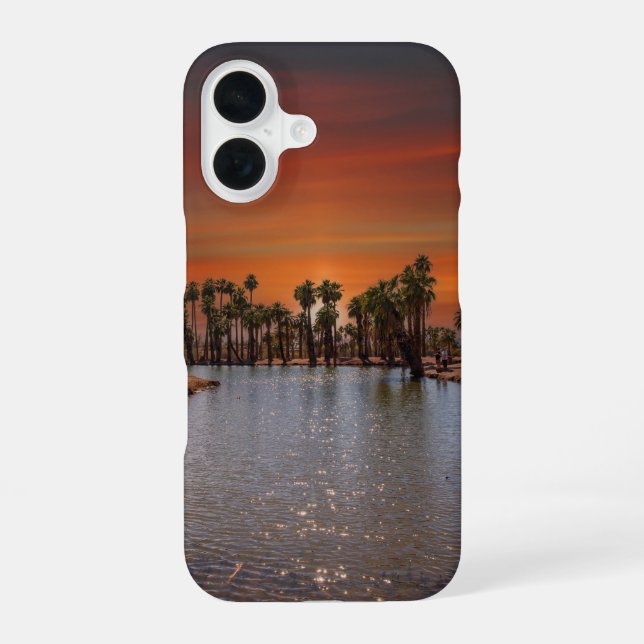 Sunset at Papago Park IPhone Case (Back)