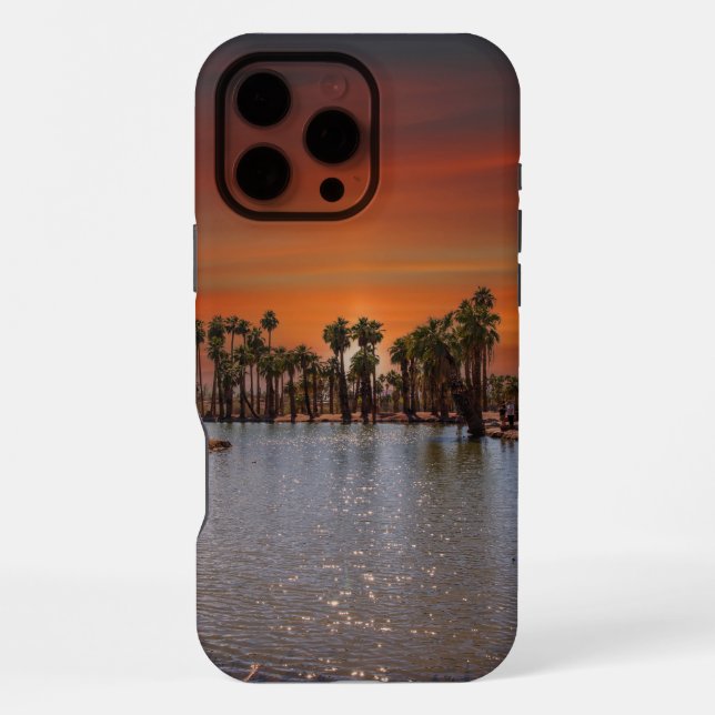Sunset at Papago Park IPhone Case (Back)