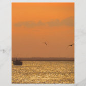 Sunset at port (Front)