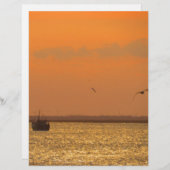 Sunset at port (Front/Back)