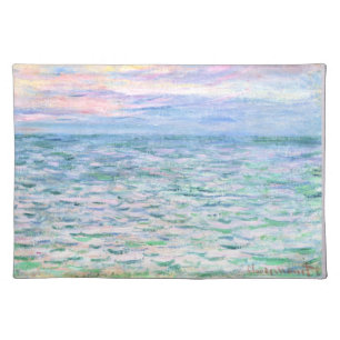 Sunset at Pourville by Claude Monet, Cloth Placemat