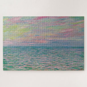Sunset at Pourville, Open Sea 1882 – Claude Monet Jigsaw Puzzle
