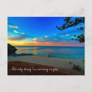 Sunset at Rottnest Island, Australia Postcard