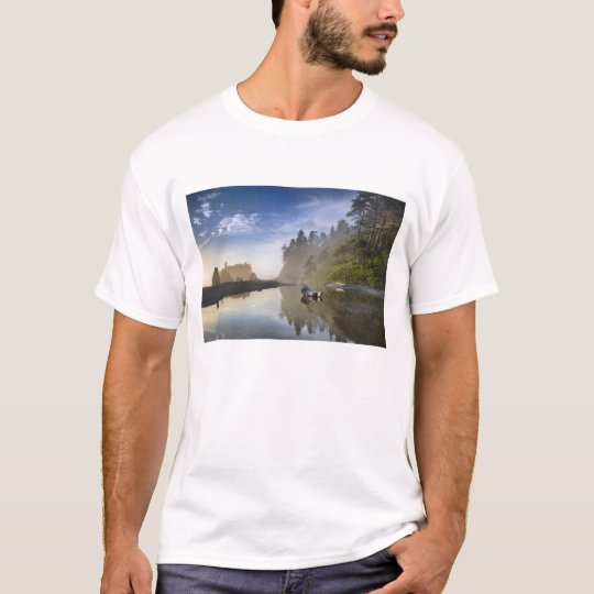 Sunset at Ruby Beach, Olympic National Park, T-Shirt