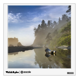 Sunset at Ruby Beach, Olympic National Park, Wall Sticker
