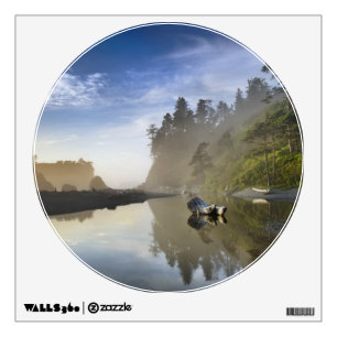 Sunset at Ruby Beach, Olympic National Park, Wall Sticker