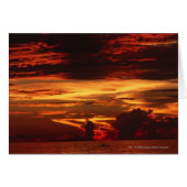 Sunset at sea (Front Horizontal)