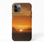Sunset at Sea I Tropical Colorful Seascape iPhone 11 Pro Case