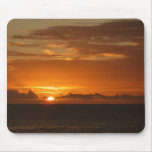 Sunset at Sea I Tropical Colorful Seascape Mouse Pad