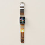 Sunset at Sea II Tropical Seascape Apple Watch Band