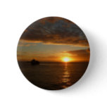 Sunset at Sea II Tropical Seascape Button