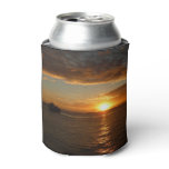 Sunset at Sea II Tropical Seascape Can Cooler