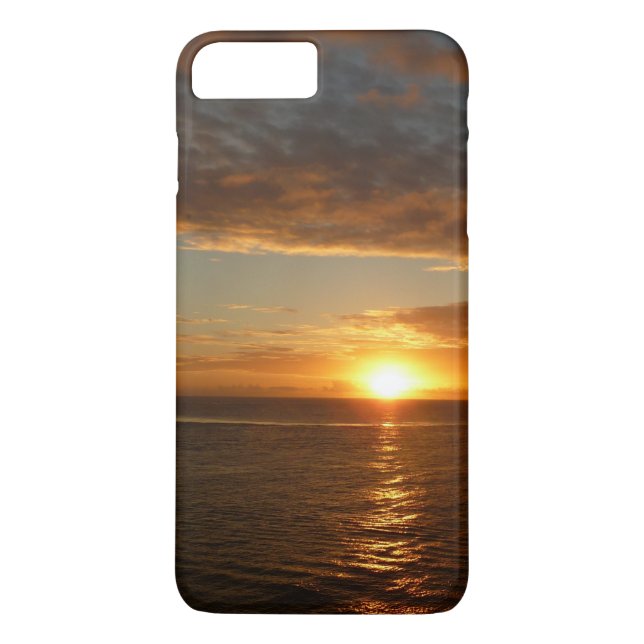 Sunset at Sea II Tropical Seascape Case-Mate iPhone Case (Back)