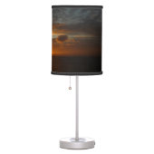 Sunset at Sea II Tropical Seascape Table Lamp (Right)