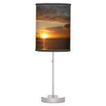 Sunset at Sea II Tropical Seascape Table Lamp