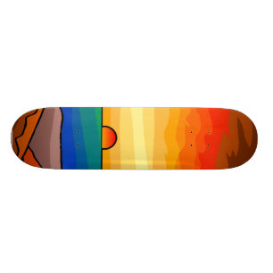 Sunset at Sea Skateboard
