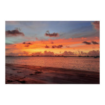 Sunset at Simpson Bay