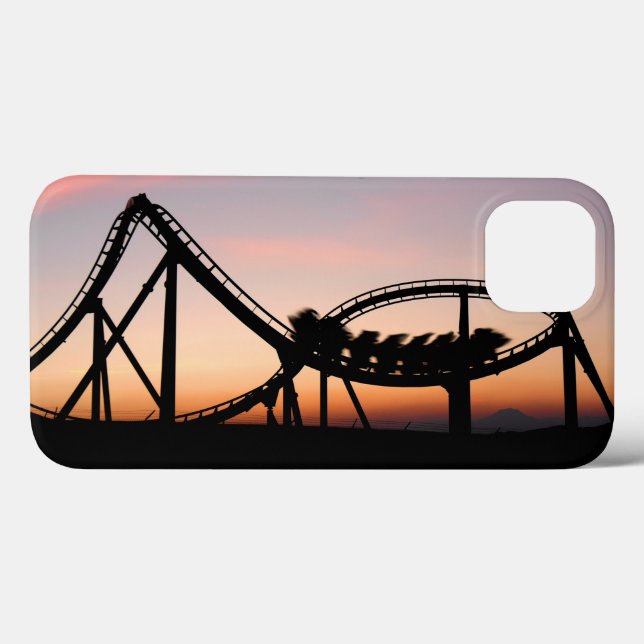 Sunset at Six Flags Magic Mountain Case-Mate iPhone Case (Back (Horizontal))