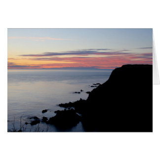 Sunset at Southwest Head, Grand Manan, NB Cards
