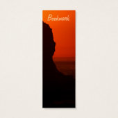 Sunset at the beach bookmark (Back)