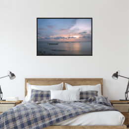 Sunset at the Beach Canvas Print
