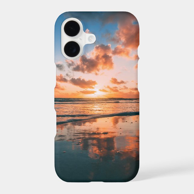 Sunset at the Beach Iphone Case (Back)