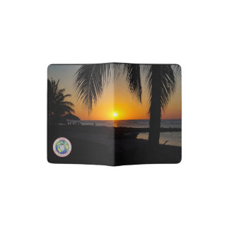 Sunset at the Beach Passport Holder
