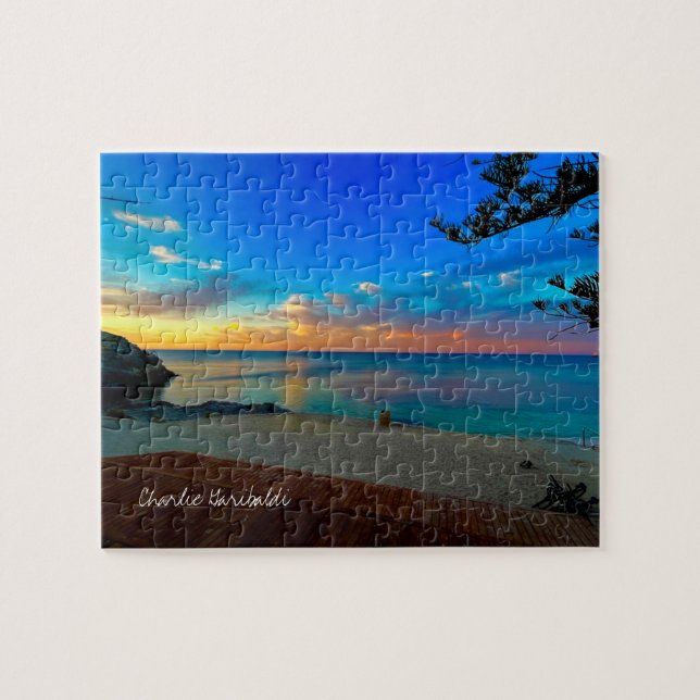 Sunset at the Beach, Rottnest Island, Australia Jigsaw Puzzle (Horizontal)