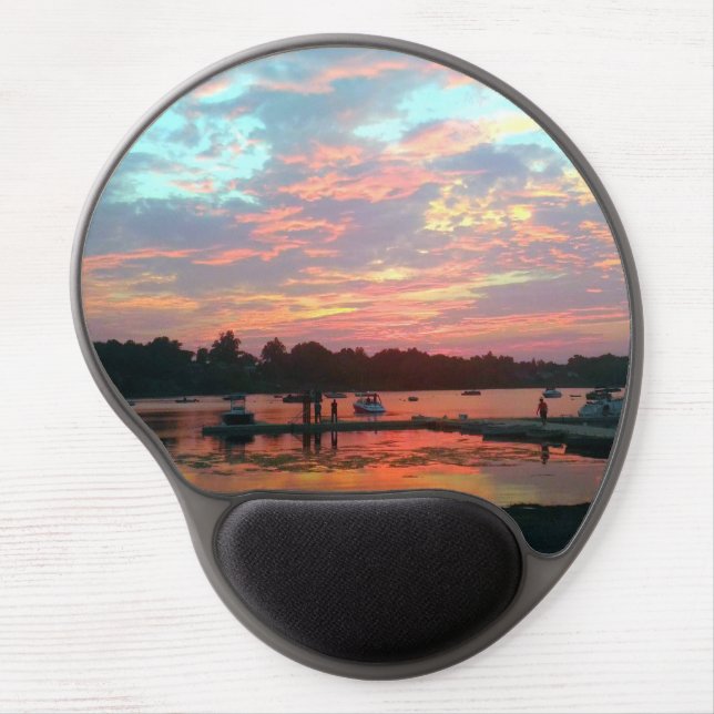 Sunset at The Cove Gel Mouse Pad (Front)