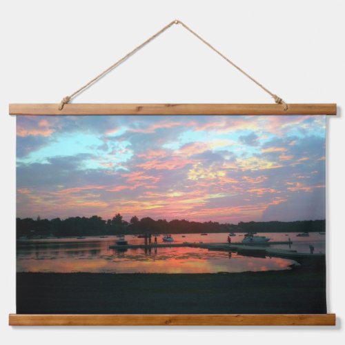 Sunset at The Cove Hanging Tapestry