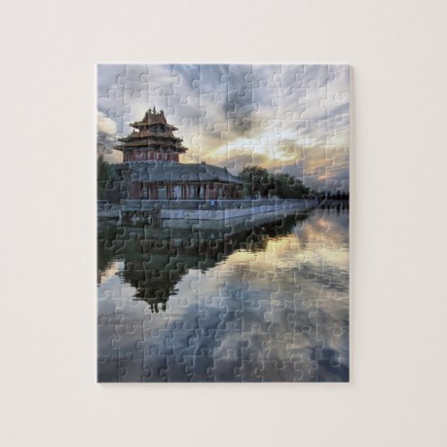 Sunset at the Forbidden City Jigsaw Puzzle