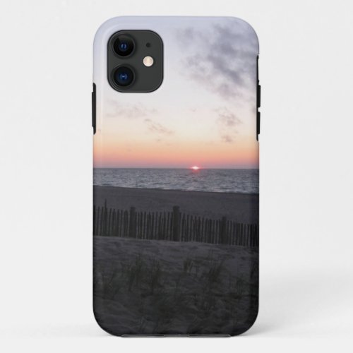 sunset at two_hearted River Michigan lk superior iPhone 11 Case